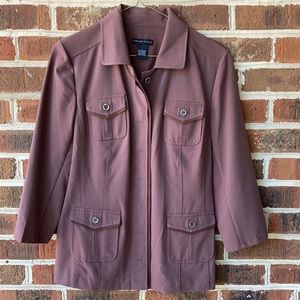 NWOT. Madison Studio button down blazer. Size S.